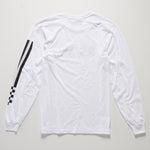 Check Sleeve Logo Tee